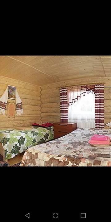 Фото номера Трехместный номер с видом на горы Мотели Cottage Лісовий г. Bukovets 2